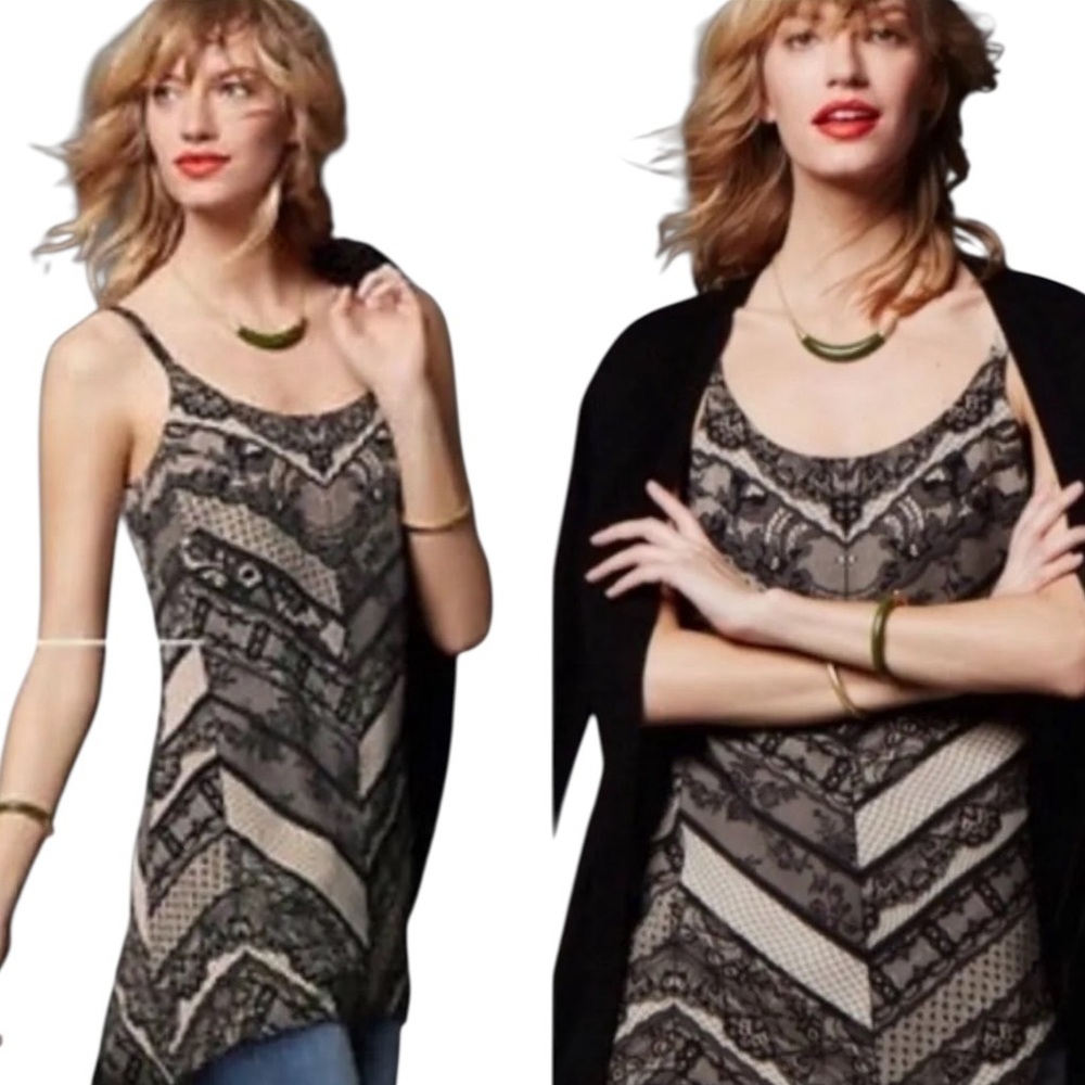 CAbi “Club Monaco” Cami Tank Top Tunic (N)